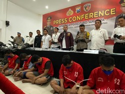 5 Maling Motor Belasan TKP Surabaya-Sidoarjo Diringkus, 4 Residivis