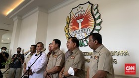 Temui Purnawirawan Polri, Prabowo Bantah Galang Dukungan