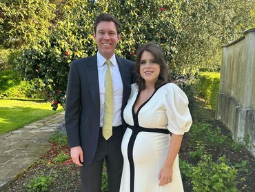 7 Potret Kehamilan Kedua Putri Eugenie, Go Public Baby Bump di Acara Kerajaan
