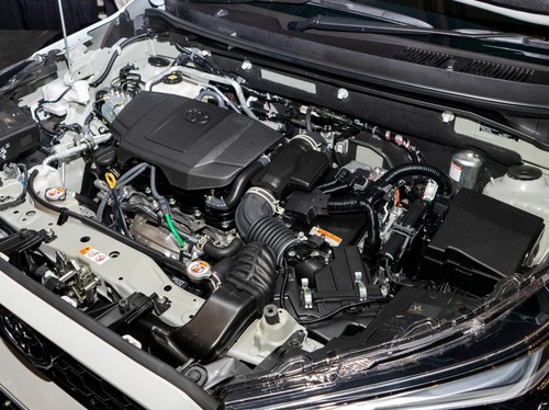 Toyota Yaris Cross yang meluncur di Indonesia pada Senin (15/5/2023) tersedia dua opsi mesin 1.500 cc, yakni bensin dan bensin hybrid.