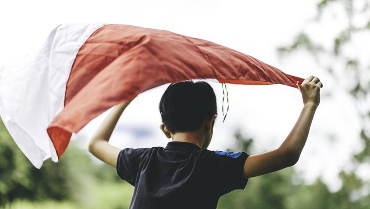 Ilustrasi Bendera Indonesia Ilustrasi Bendera Indonesia