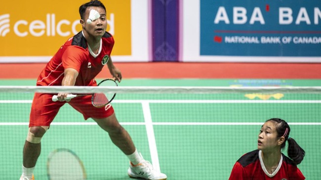 Rehan Naufal Kusharjanto/Lisa Ayu Kusumawati kalah dari Tang Chun Man/Tse Ying Suet pada babak pertama Japan Open 2023.