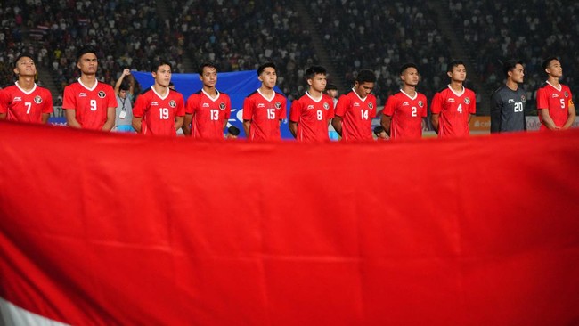 Pemain Timnas Indonesia U-22 Alfeandra Dewangga menjelaskan emosi rekan-rekannya ketika menghadapi Thailand pada final SEA Games, Selasa (16/5) malam.