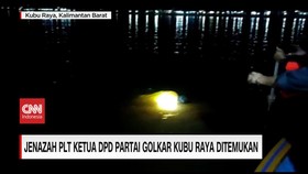 VIDEO: Jenazah Plt. Ketua DPD Partai Golkar Kubu Raya Ditemukan