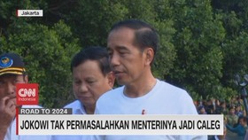 VIDEO: Jokowi Tak Permasalahkan Menterinya Jadi Caleg
