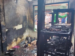 Nenek Penjaga Toko di Lamongan Tewas Terjebak Saat Kiosnya Ludes Terbakar