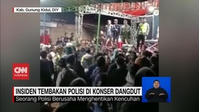 VIDEO: Konser Dangdut Ricuh, Warga Tewas Tertembak Polisi