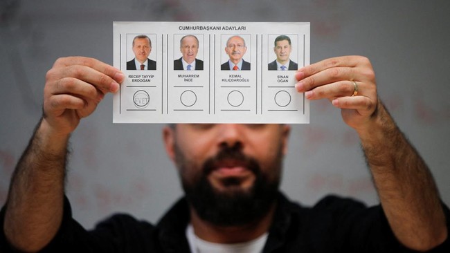 Suara dari pendukung kandidat presiden Sinan Ogan jadi penentu hasil pilpres Turki putaran kedua.
