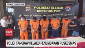 VIDEO: Polisi Tangkap Pelaku Penembakan Puskesmas