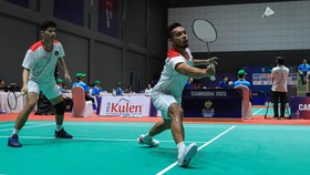 Pramudya/Yeremia Rebut Emas ke-85 Indonesia di SEA Games 2023
