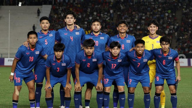 Thailand akan menghadapi Timor Leste pada matchday ketiga grup A Piala AFF U-23 2023 di Stadion PTT, Rayong, Thailand, Senin (21/8).