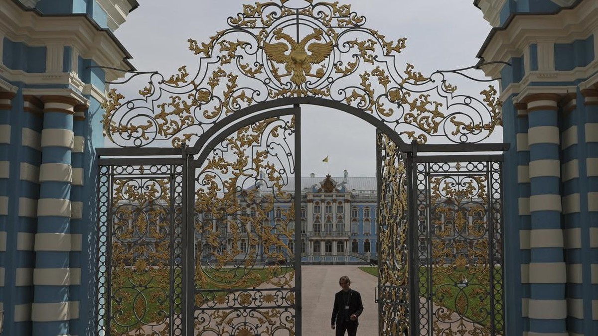 FOTO: Amber Room, Ruangan Ajaib di Istana Catherine Saint Petersburg