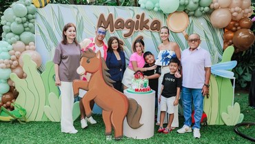 7 Potret Ultah ke-6 Magika Anak Nia Ramadhani, Pool Party hingga Barongsai