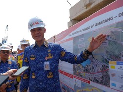Ganjar Sebut Tol Semarang-Demak Jadi Solusi Rob di Sayung