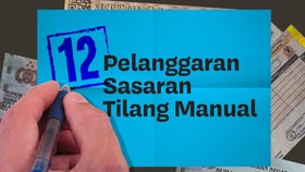 INFOGRAFIS: 12 Pelanggaran Sasaran Tilang Manual
