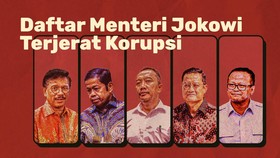 INFOGRAFIS: Daftar Menteri Jokowi Terjerat Korupsi