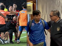 Ofisial Thailand Nangis Minta Maaf Usai Pukul Manajer Timnas Indonesia