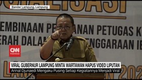 VIDEO:Takut Viral, Gubernur Lampung Minta Wartawan Hapus Video Liputan