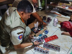 301 Bungkus Rokok Ilegal Disita dari Warung Kelontong di Cimahi