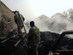Home Industry Sandal Karet di Tangerang Kebakaran, 5 Rumah Ikut Terbakar
