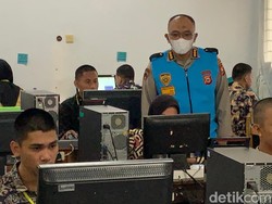 3.718 Peserta Ikuti Tes Psikologi Penerimaan Anggota Polri di Polda Sulsel