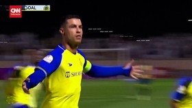 VIDEO: Ronaldo Akhirnya Kembali Cetak Gol untuk Al Nassr