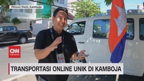 VIDEO: Transportasi Online Unik di Kamboja