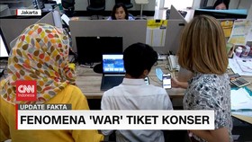 VIDEO: Fenomena 'War' Tiket Konser