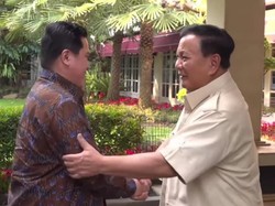 Gerindra Ungkap Erick Thohir Masuk Radar Bakal Cawapres Prabowo