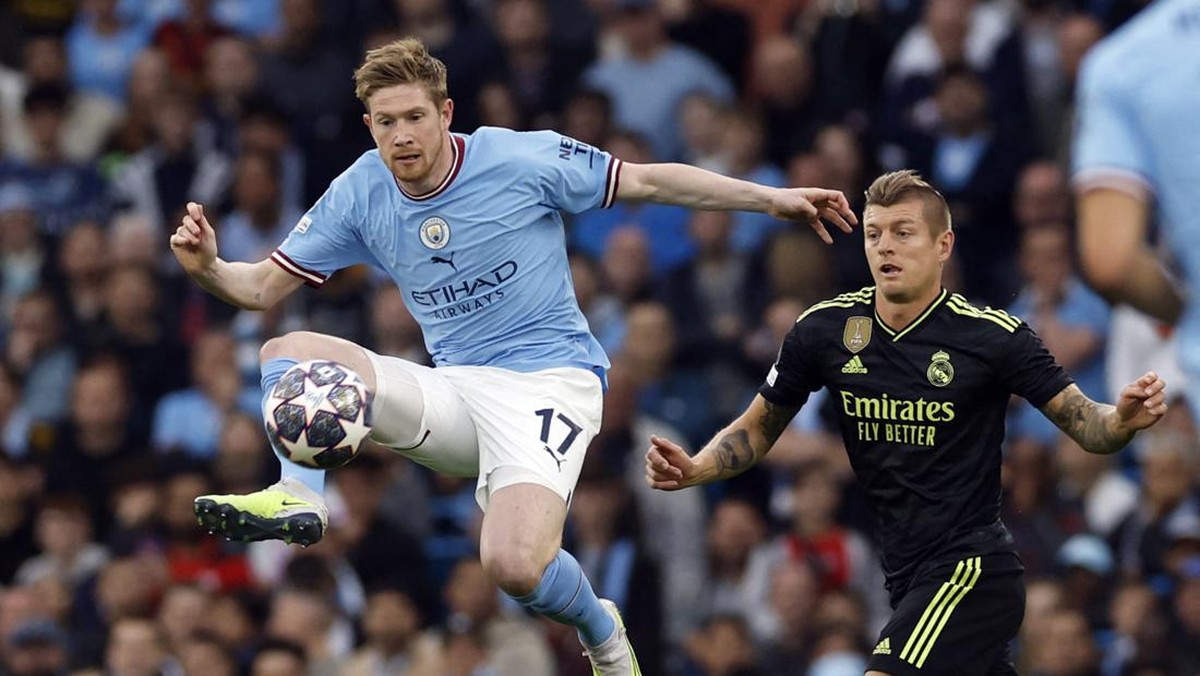 FOTO: Madrid Kewalahan, Man City ke Final Liga Champions