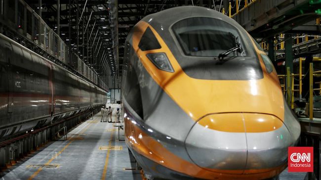 Kecepatan Uji Coba Kereta Cepat Ditingkatkan Hingga 180 Km Per Jam