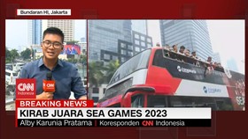 VIDEO: Kondisi Terkini Kirab Timnas Juara Sea Games 2023
