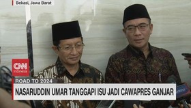 VIDEO: Nasaruddin Umar Tanggapi Isu Cawapres Ganjar