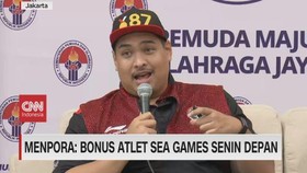 VIDEO: Menpora: Bonus Atlet Sea Games Senin Depan