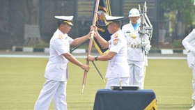Laksda Rachmad Jayadi Resmi Jabat Pangkoarmada III