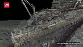 VIDEO: Visualisasi Bangkai Kapal Titanic