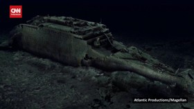 VIDEO: Peneliti Ungkap Model 3D Bangkai Kapal Titanic