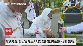 VIDEO: Waspadai Cuaca Panas Bagi Calon Jemaah Haji Lansia