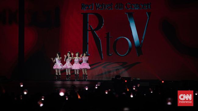 Leader Red Velvet, Irene, berjanji girl group itu akan menyapa Indonesia lagi dengan formasi member lengkap bersama Joy.