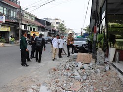 Walkot Jakut Pastikan Ruko Makan Jalan di Pluit Dibongkar Sesuai Deadline