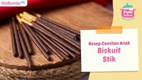 Resep Biskuit Stik Untuk Camilan Anak, Bisa Dicocol Coklat, Lho!