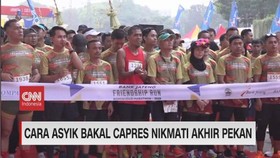 VIDEO: Cara Asyik Bakal Capres Nikmati Akhir Pekan