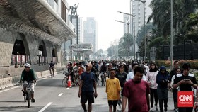 FOTO: Sejarah Car Free Day di Jakarta