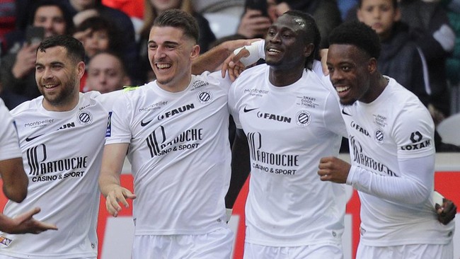 Bek kiri Montpellier Issiaga Sylla yang menangis di lapangan saat melawan FC Nantes di Liga Prancis viral di media sosial.