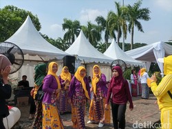 Begitu Ramai Lebaran Betawi di Monas Tahun Ini