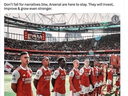 Salah Desain, Arsenal Tarik Jersey 2023/2024 dari Pasaran