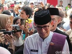 Sandiaga Uno Hadiri Lebaran Betawi di Monas, Ungkap Pesan Jokowi
