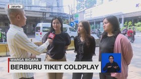 VIDEO: Berburu Tiket Konser Coldplay