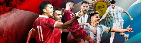 Duel Indonesia vs Argentina