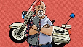 INFOGRAFIS: Dua Sisi 'Bapack-bapack' Indro Warkop